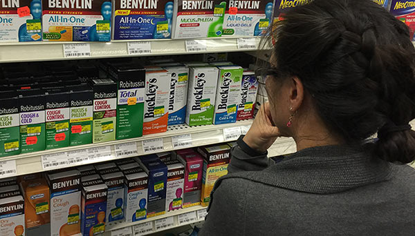 Consumer confused at over-the-counter aisle